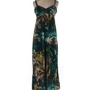 Moa Moa printed Maxi dress
